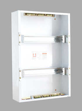 冷24箱箱开关配电照明照明箱  白色明装钢板回路扎箱开关pz30家用