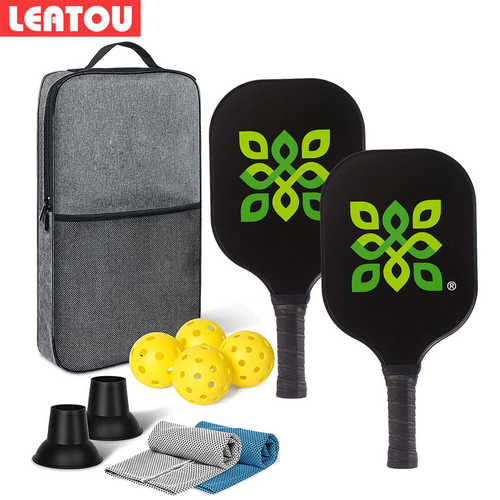 玻璃纤维匹克球拍吸球器套装 USAPA专业认证 Pickleball Paddles
