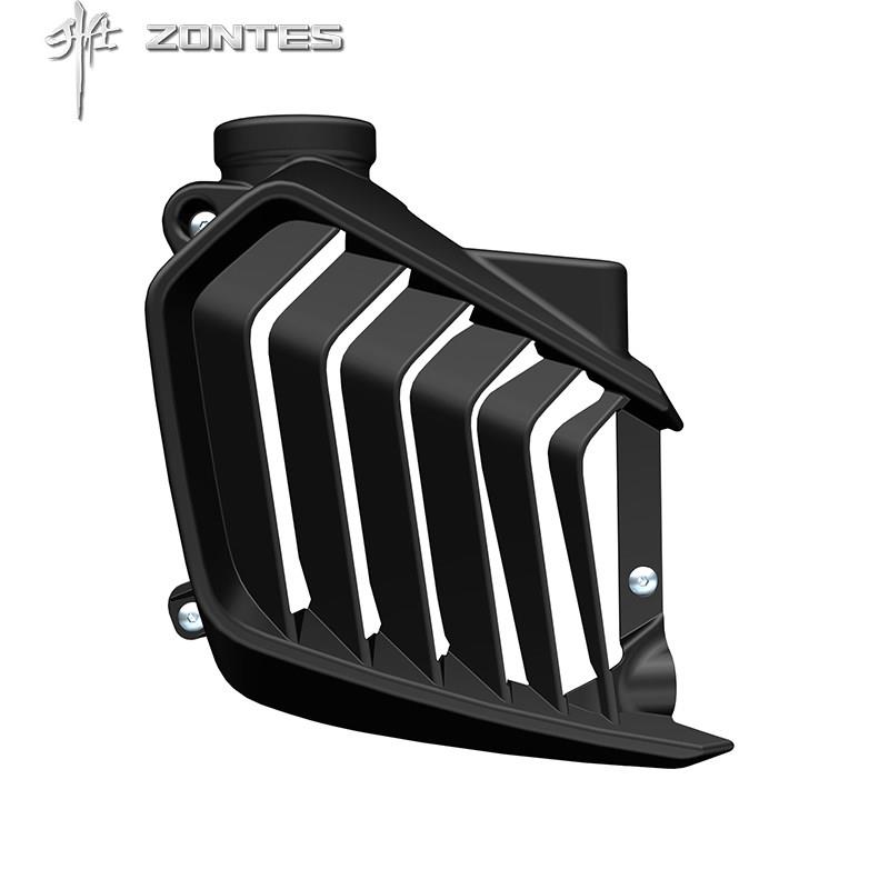 升仕ZT150T-D ZT150T-M踏板摩托车发动机右装饰罩主水箱装饰罩网