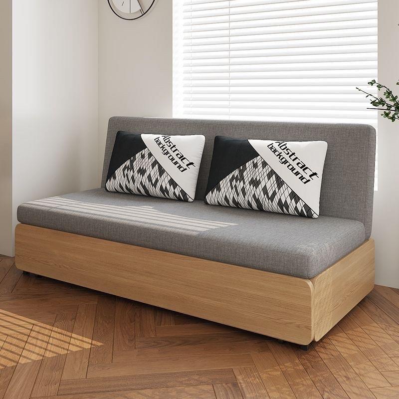 新款红沙发床伸缩折储叠两用LKX单人小户型客厅多功网能双人物阳