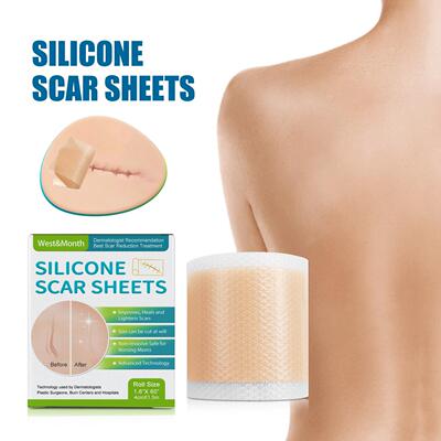 West&Month Self-Adhesive Silicone Scar Sheets for Stretch Ma