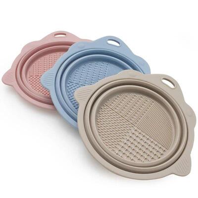 Makeup Brush Cleaner Cleaning Bowl Brush Tool Set Thorough C