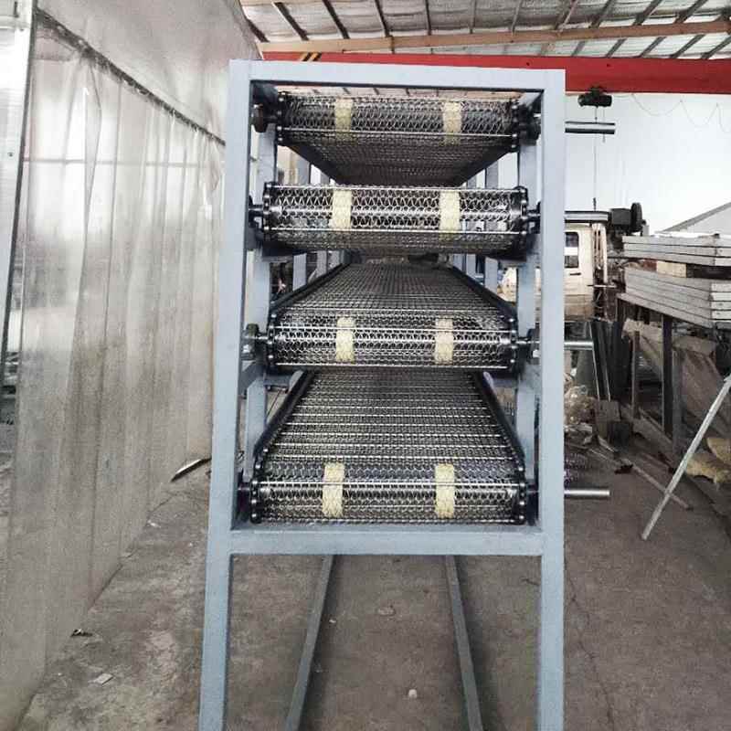 不锈钢烘干机耐高温多层带式网带烘干机可定制食品式输送机