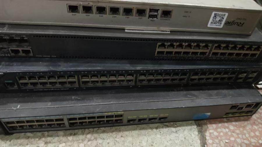 12月27日北京【京械7934】单位淘汰报废处置核心交换机千兆4台网络拍卖公告