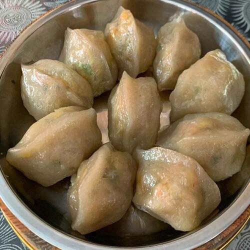 温州特产锦粉饺永嘉小吃网红打卡零食500g岩头农家味山粉饺番薯饺