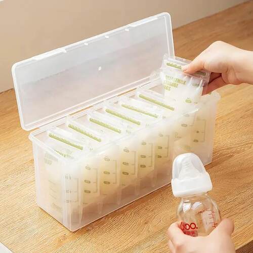 母乳冷藏盒储奶盒子存奶保鲜盒冰箱母乳专用冷冻收纳盒冻奶密封盒