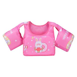 现货 浮力背心游泳 卡通儿童泳衣戏水手臂圈浮圈游泳圈救生衣水袖