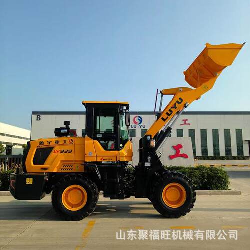 农用养殖场抓草装载机四驱建筑工地铲车园林树枝废纸箱抓草机