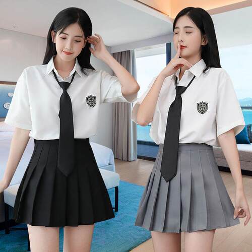 2024新款ktv包房空姐工服时尚 足疗养生工作服 足浴技师服摆裙女