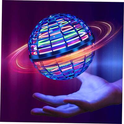 Fingertip Top Aircraft Drone Flying Ball Spinner Toy Hand Co