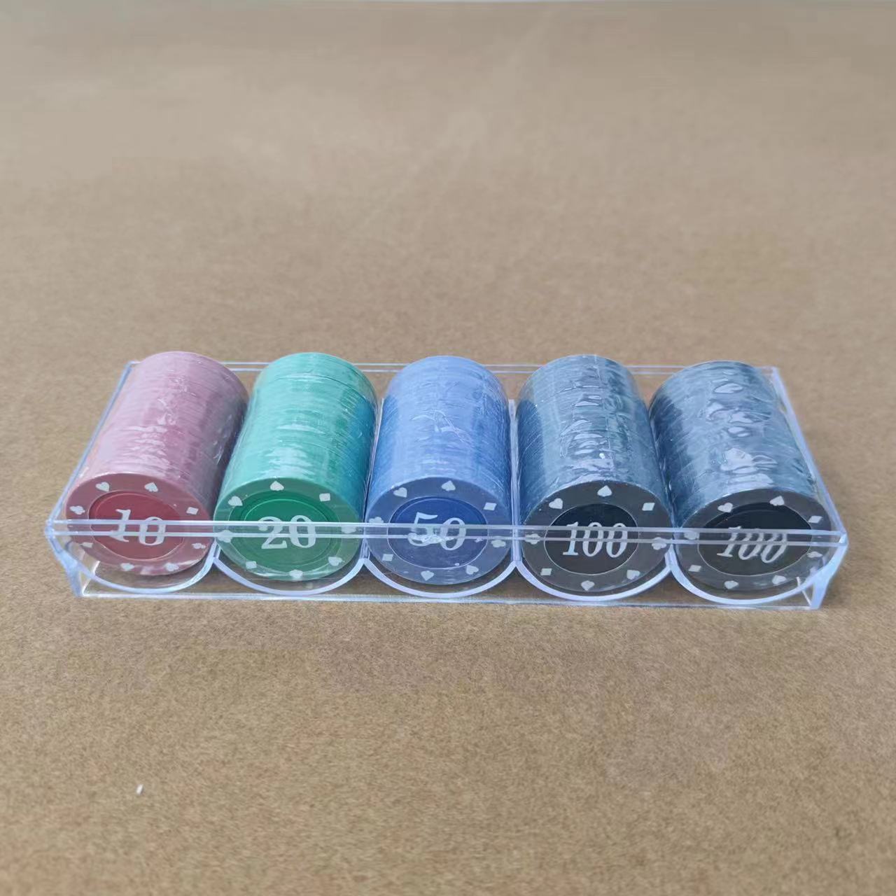 筹码币德州扑克筹码卡片棋牌室麻将馆专用码打麻将用筹码代币牌卡图片