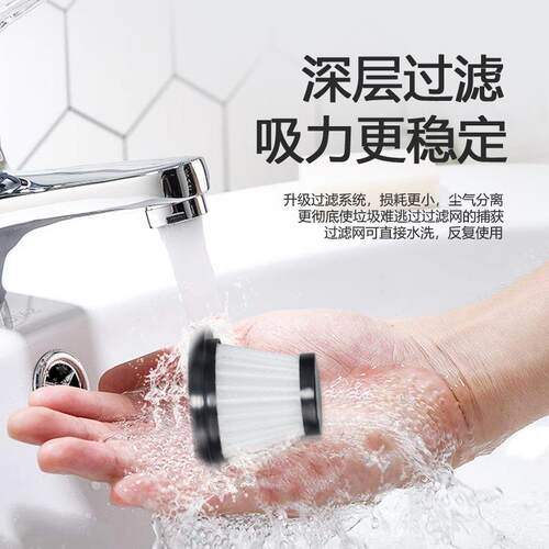 车载吸尘器用充车内用家两用四合一汽体机无线充电气泵528便携轿