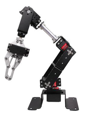 机a 机器人自由度diy舵机-臂编程rduino手爪6机械配件智能车单片