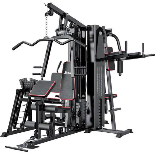 捷瑞特综合训练器商用多功能健身器材五人站力量训练器械G117