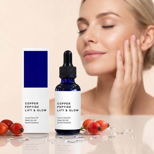 Copper Peptide Skincare Essential Oil - Moisturizing and Soo