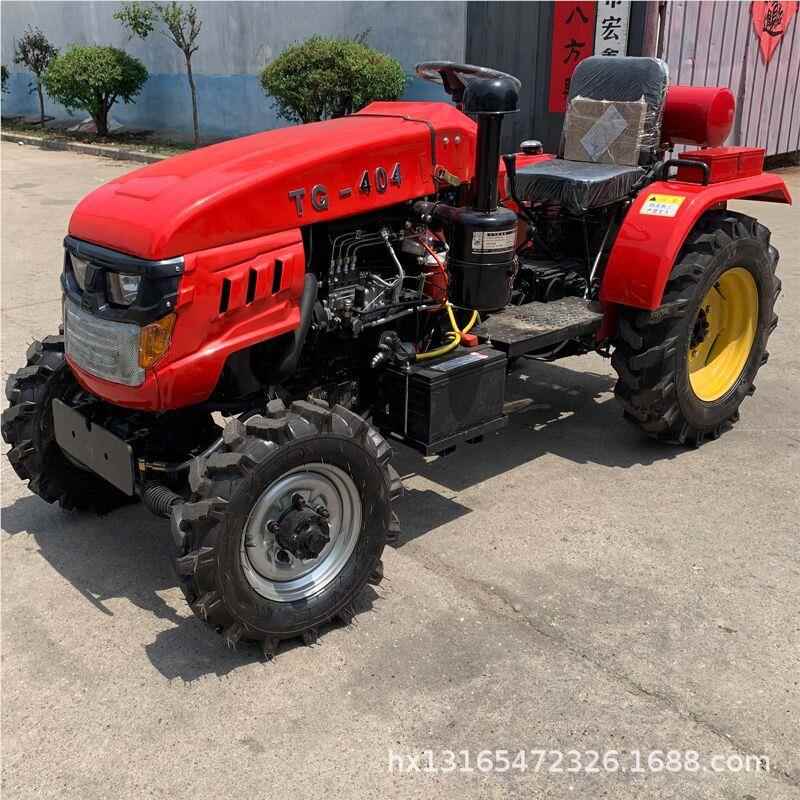 XG-TLJ 果园大棚用矮型四低轮旋耕机 20马柴油旋四轮耕力机