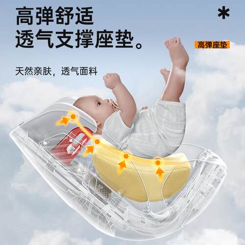 一件批起isze儿童汽车安全座椅宝i宝新生幼儿坐躺旋转0G410ISO婴-