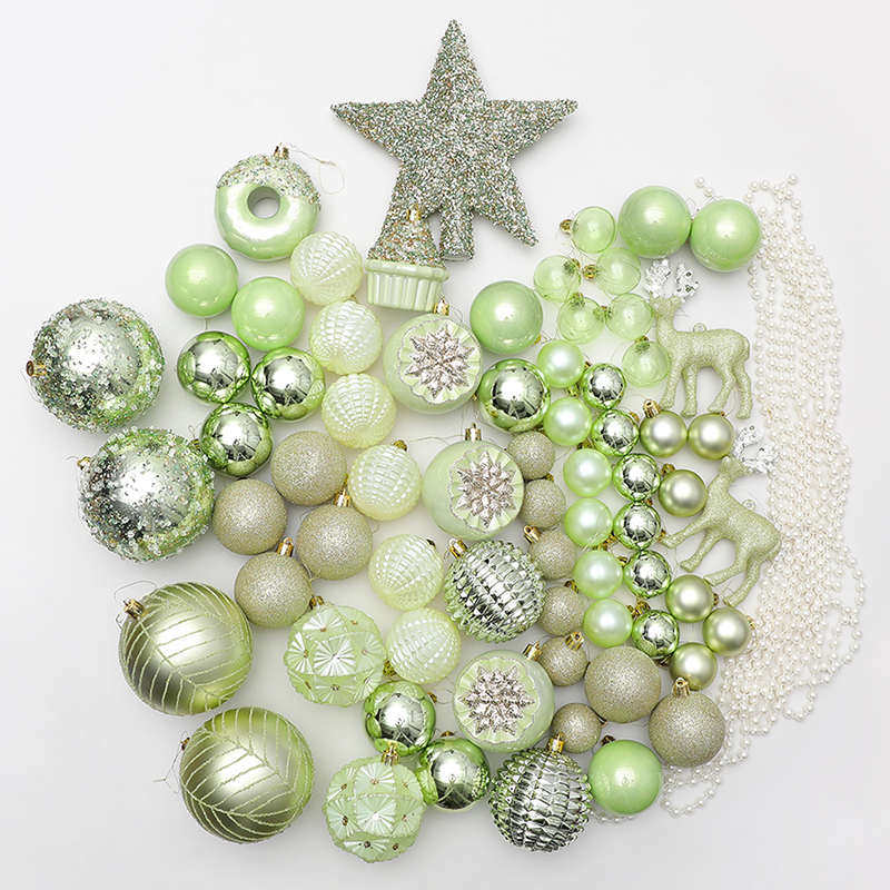 圣诞球套装 diy圣诞节场景布置圣诞树装饰吊球树顶星小配件,节庆用品/礼品,圣诞装饰品,淘宝优惠券,粉丝福利购,淘宝优惠卷