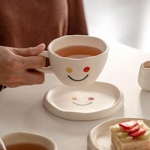 240ml ceramic Nordic Mug latte Kabu coffee cup set
