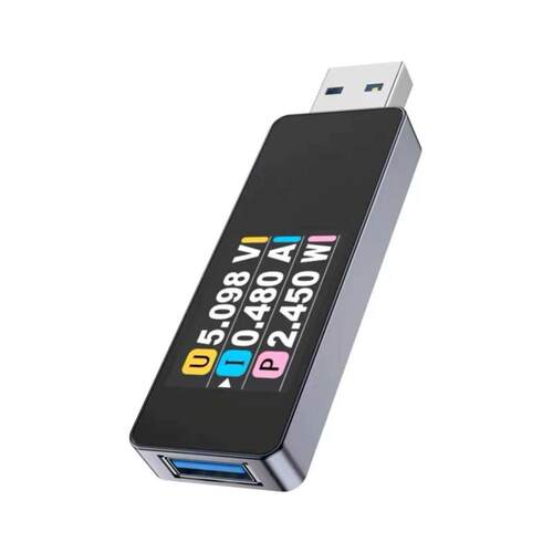 ITGZ USB3.2电压电流检测仪3A电流测试仪10G传输功率检测铝合金*