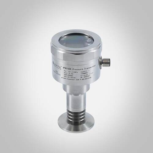 平膜型压力变送器快装卡盘法兰液压传感器水压监测4~20mA/RS485