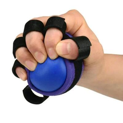 Hand Gripper Strengthener Ball Silicone Finger Exercise Musc