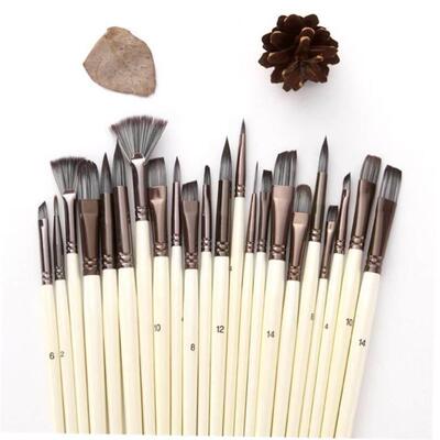 oil painting brush set art special acrylic water powde油画