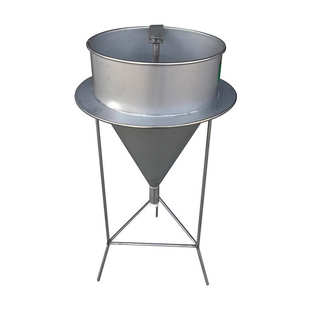 水泥浆砂浆稠度漏斗测试仪不锈钢压浆液稠度漏斗净浆流动度测定仪