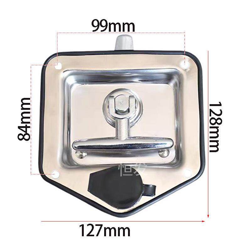 货车工具箱隐藏锁不锈钢面板机柜门锁备用箱锁专用t型转舌工业锁,基础建材,特殊用锁,淘宝优惠券,粉丝福利购,淘宝优惠卷