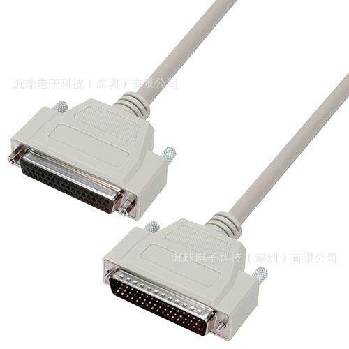 L-COM CSMN50MF-1 1英尺/0.3米D-Sub线缆连接器 DB50公头/母头