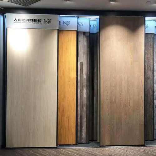 展示瓷片大板可调节瓷砖多功能左右推拉柜金属展具展柜挂钩墙砖柜