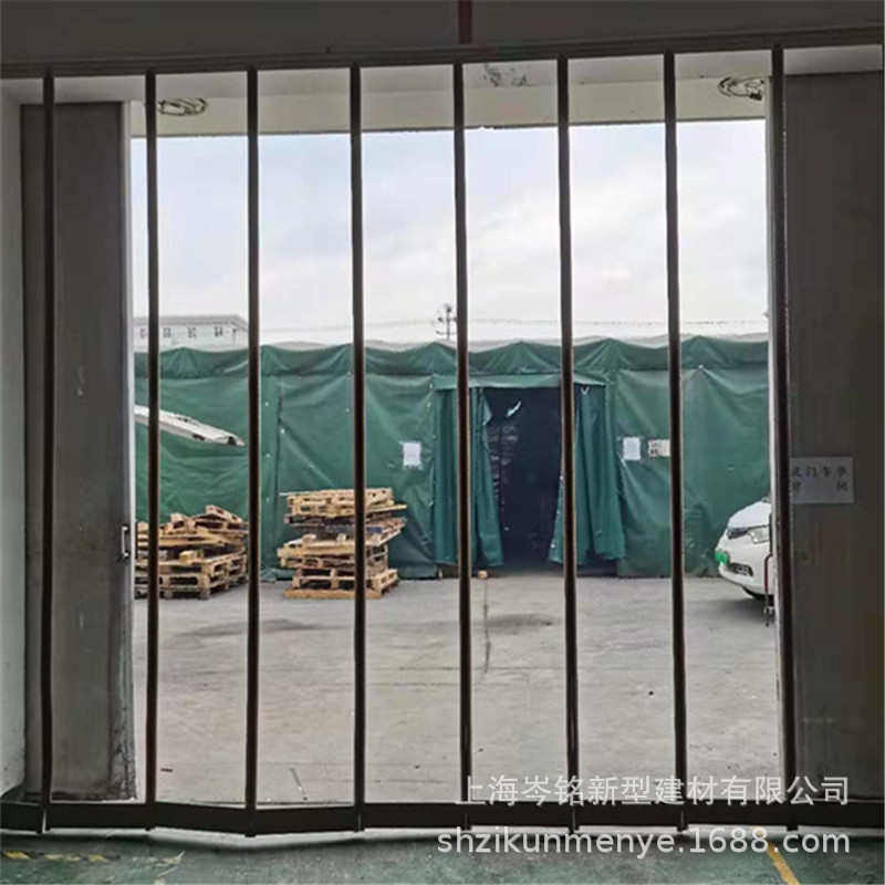 夏季打孔油烟空调塑料防免门帘吸防吸门帘隔热厨房隔断透明蚊磁自