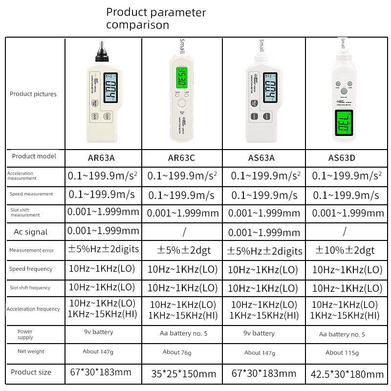 西马振动仪便携式高精度Ar63As63Ar63B机械故障振动仪振动测试仪