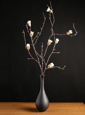 腊梅干 干枝艺术摆件旺财干 干燥花花束客厅摆设梅花天然真花树枝