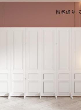 书房风隔断墙厅屏办10776公室屏客风折内叠移动现代卧室入户室简