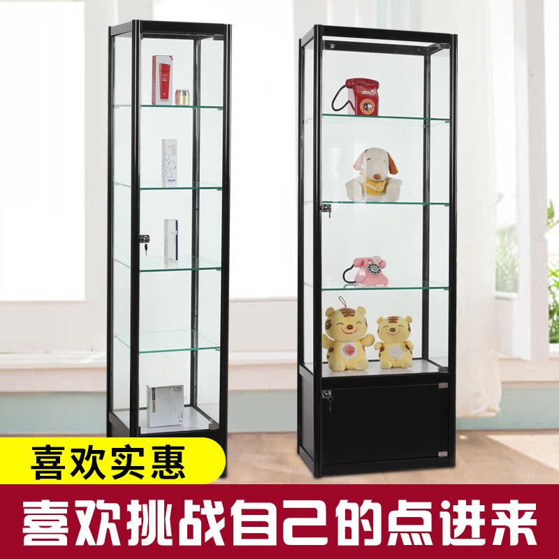精品珠宝饰品样品柜手机玻璃柜台化妆品展柜产品展示柜展示柜货架