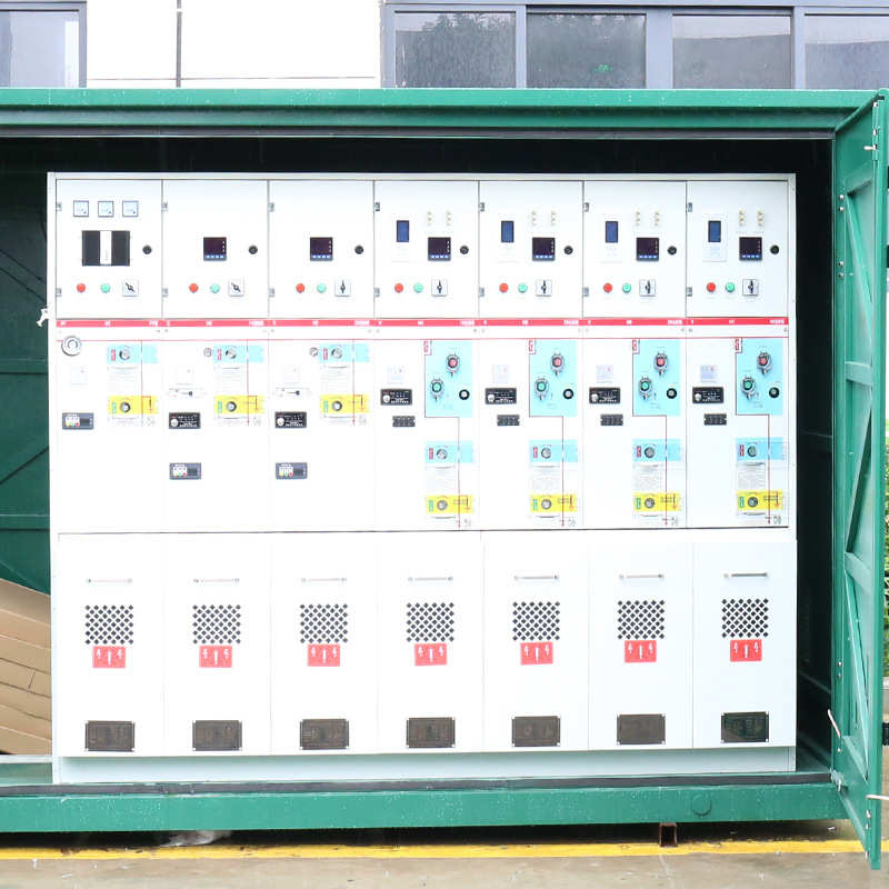 高压全绝缘充气配电柜户外不锈钢环外箱（KXRM6-12） 户外开闭所