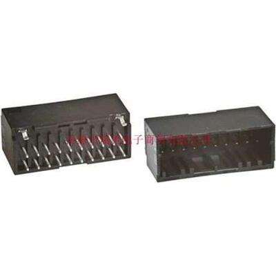 TE泰科Dynamic D-1000连接器2MM节距22路直PCB针座1-1827872-1