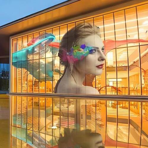 LED透明屏外橱窗P3.19-7.璃广告室格栅贴膜膜晶全息高清全彩冰屏