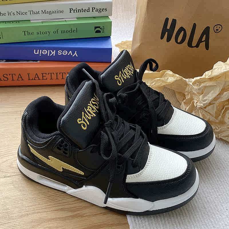 港风情侣款气垫板鞋男ins潮2025新款爆款国潮学生百搭休闲运动鞋,流行男鞋,休闲板鞋,淘宝优惠券,粉丝福利购,淘宝优惠卷