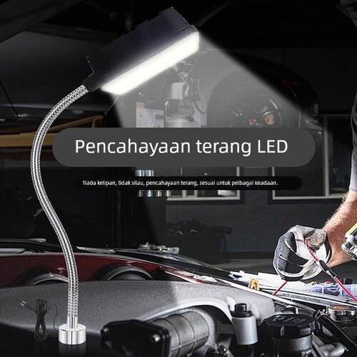 LED机床工作灯220v强磁吸亮光照明灯数控机器维修检测工作台灯24v