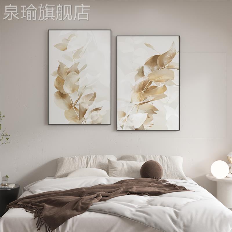 网红室现代卧简约玄关墙画床装饰过道头餐厅壁画厅沙画发背景挂墙图片