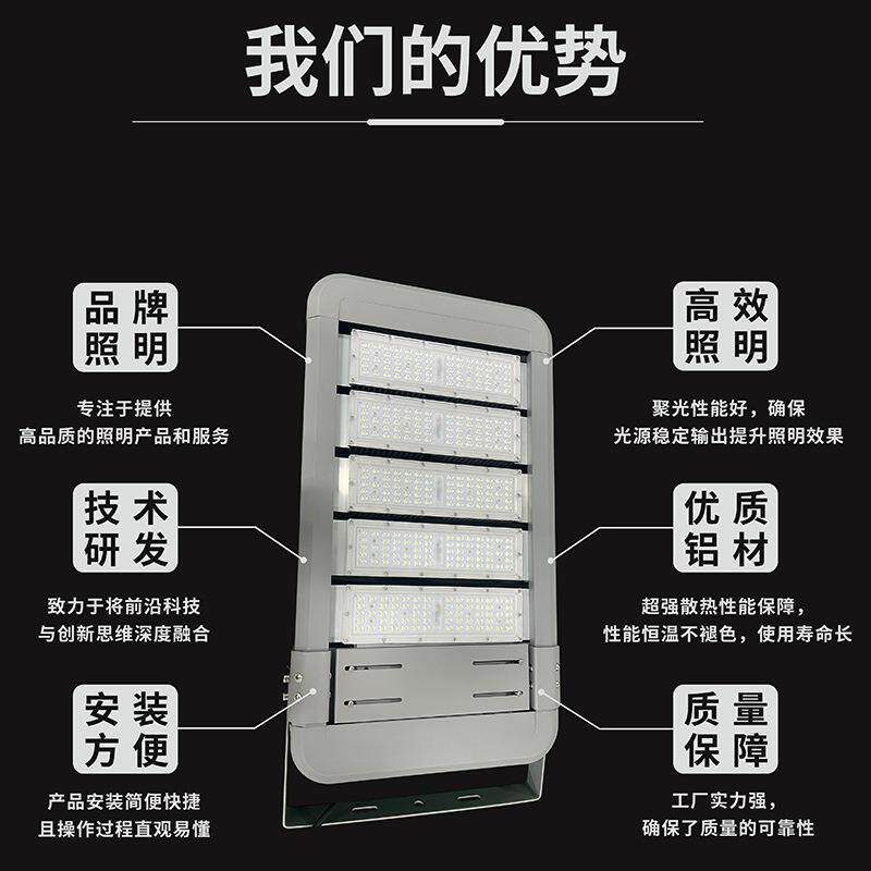 市政道路用压铸铝led室外灯具高光效可用在投光灯路灯高杆灯隧道