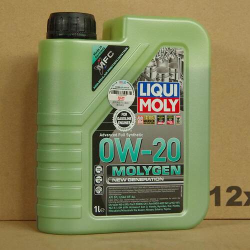 德国力魔 MOLYGEN 魔法基因 0W-20 1升 德国进口 LM21356