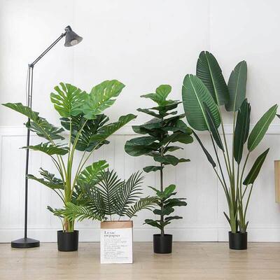 nordic large indoor fake flower pot plant living room
