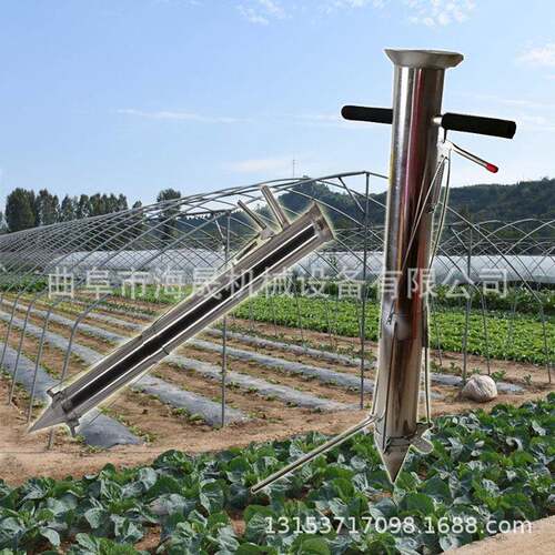 双把双簧种苗点播机 海晟加工种植种菜机 工具栽苗定植栽苗机