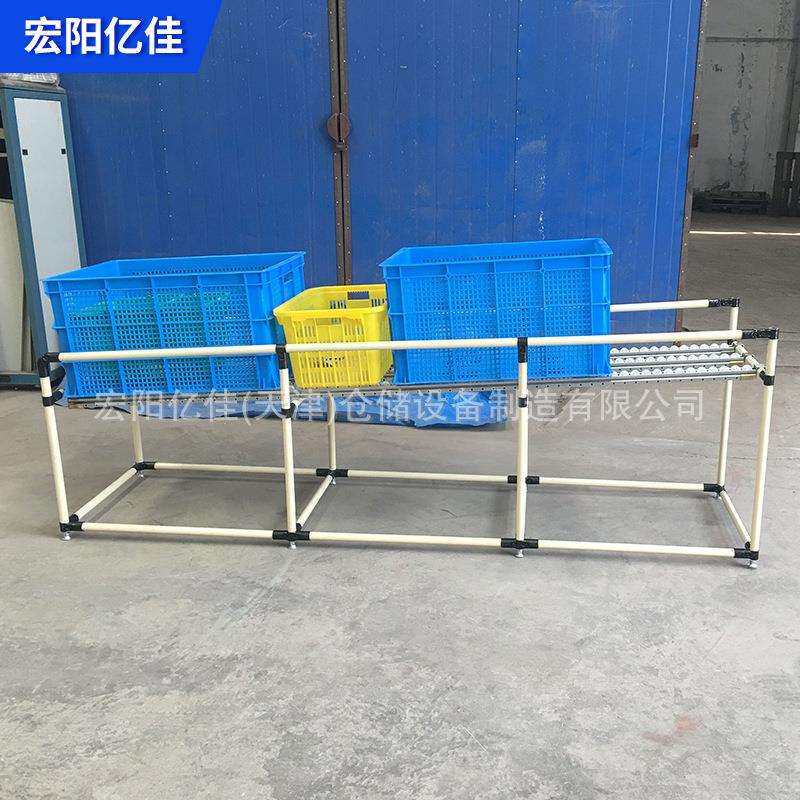 防静电周转车线棒物料架精益管手推车车间移动分检车物料小推车