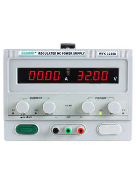 杉达120V3A5A10A老化测试可调直流电源WYK-1203D稳压稳流开关电源