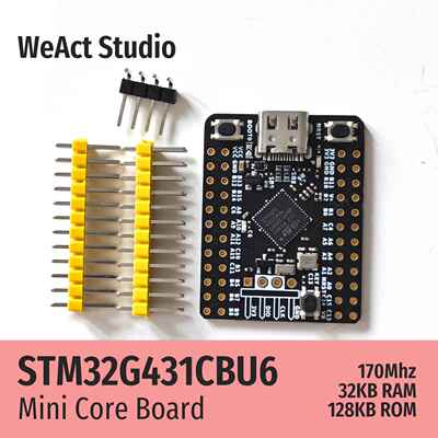 我们的产品是Stm32G431Cbu6 Stm32G4核心板开发板