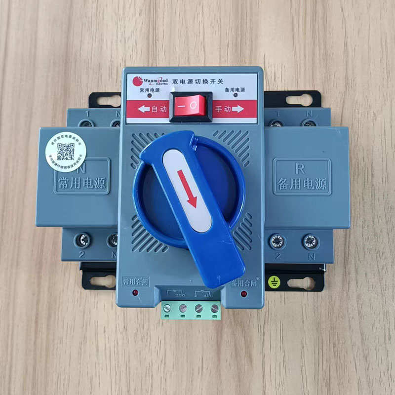 WHTQ2-63/2 智能双电源自动转换开关 切换开关 互投开关 2P 63A